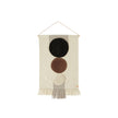 Maru Wall Rug - Brown / Offwhite