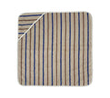 Raita Hooded Towel - Caramel / Optic Blue