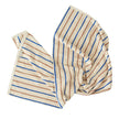 Raita Towel - 100x150 cm - Caramel / Optic Blue