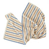 Raita Towel - 100x150 cm - Caramel / Optic Blue
