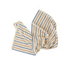 Raita Towel - 50x100 cm - Caramel / Optic Blue