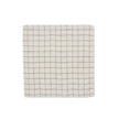 Grid Slub Napkin Offwhite - Pack of 2 - H45 x W45 cm