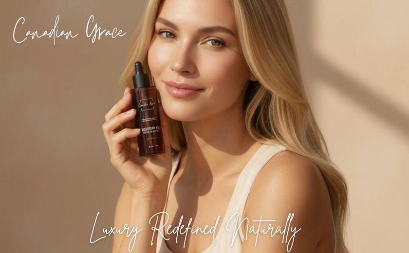 Huile de Rose Musquée 100% Bio de Canadian Grace – Pressée à froid, Pure et Premium pour la régénération et l'hydratation de la peau.