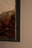 TOILE DES BOIS, CADRE VINTAGE BRONZE