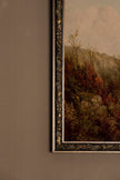 TOILE DES BOIS, CADRE VINTAGE BRONZE