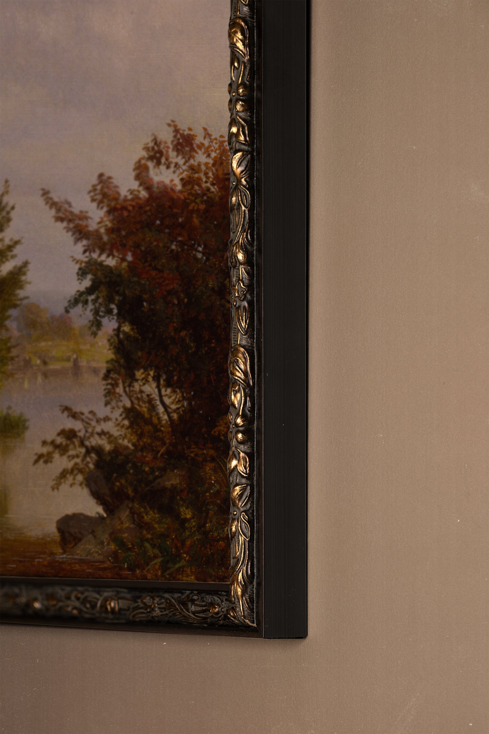 REFLETS D'AUTOMNE, CADRE VINTAGE BRONZE