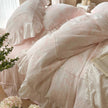 Gentle Crinkled Gauze Cotton Four-piece Duvet Set Bedding