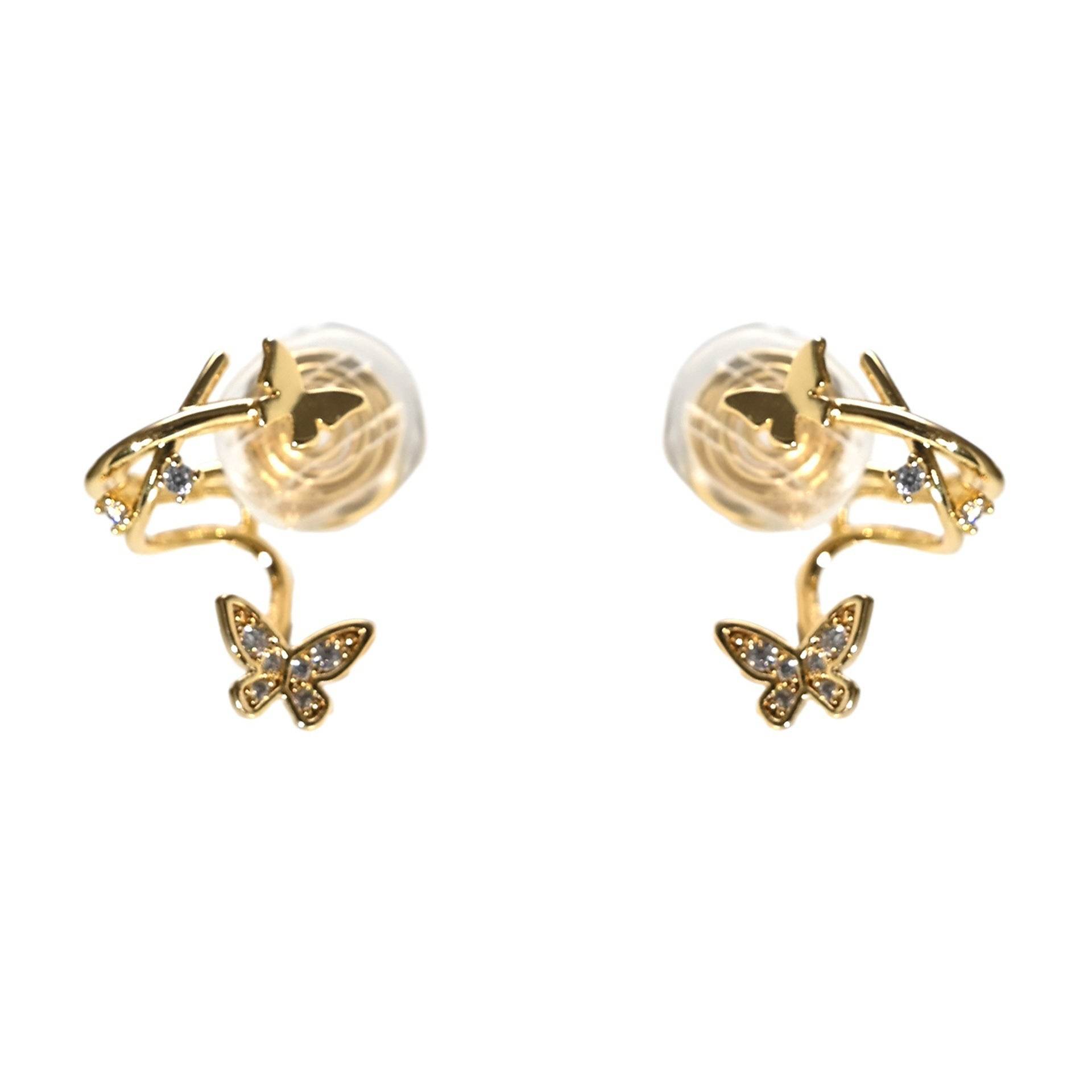 Female Cute Butterfly Earrings Jewelry