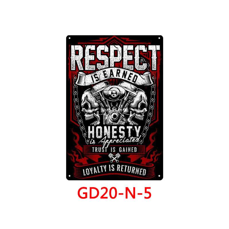 Retro Tin Painting Bar Home KTV Wall Hanging Novelty signs Decor