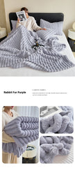 Heavyweight Flannel Fleece Blanket, 70×100–230×250 cm