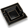 Luxury Ceramics Double slots Cigar Ashtray