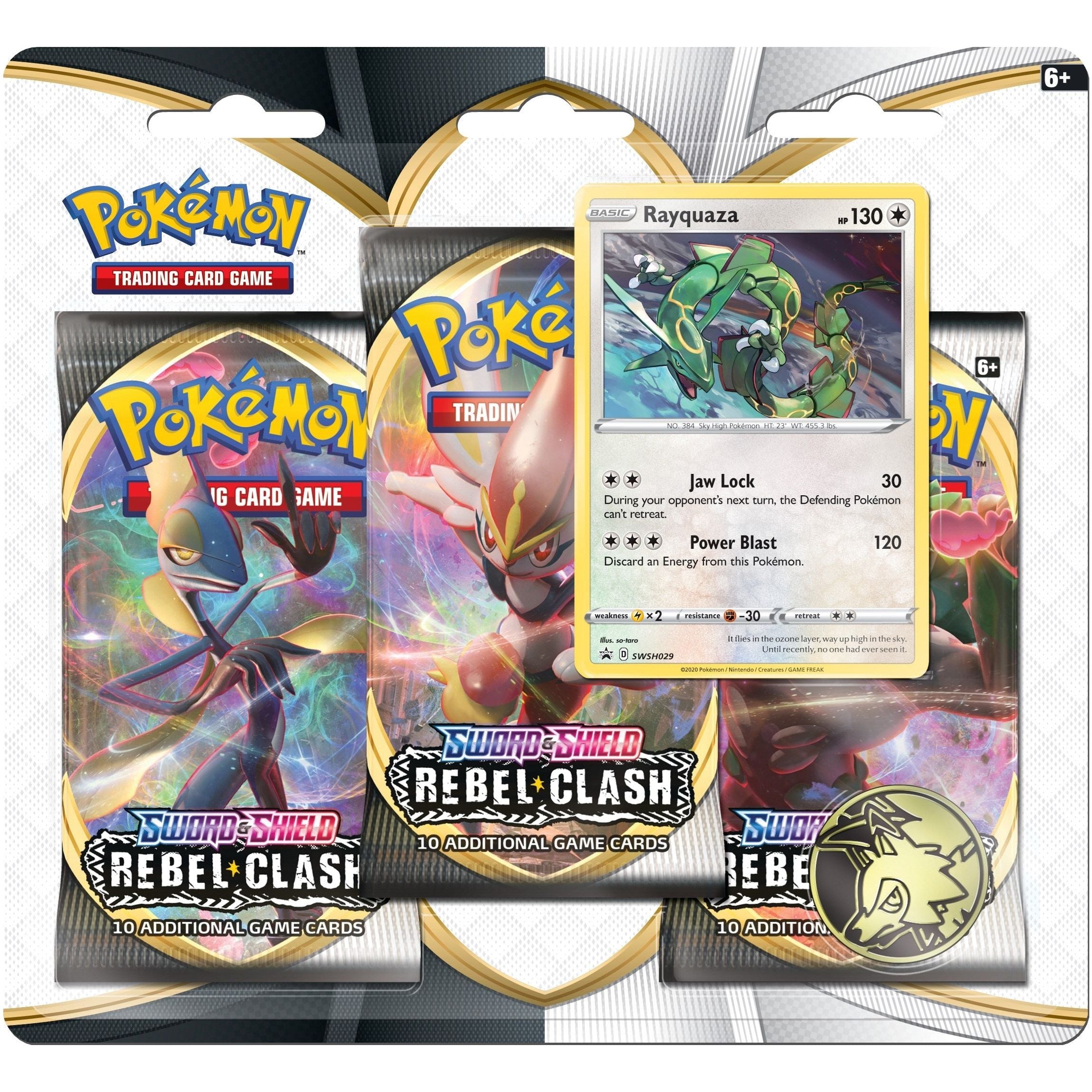 Rebel Clash 3 Pack Blister [Rayquaza]