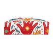 Colorful Handprint Weekender Bag - Boho Palm Print Travel Tote