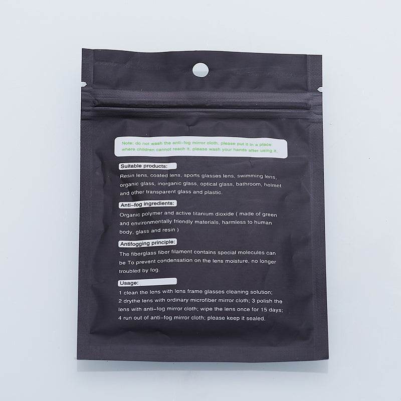Anti-fog Glasses  Squeegees Cloth
