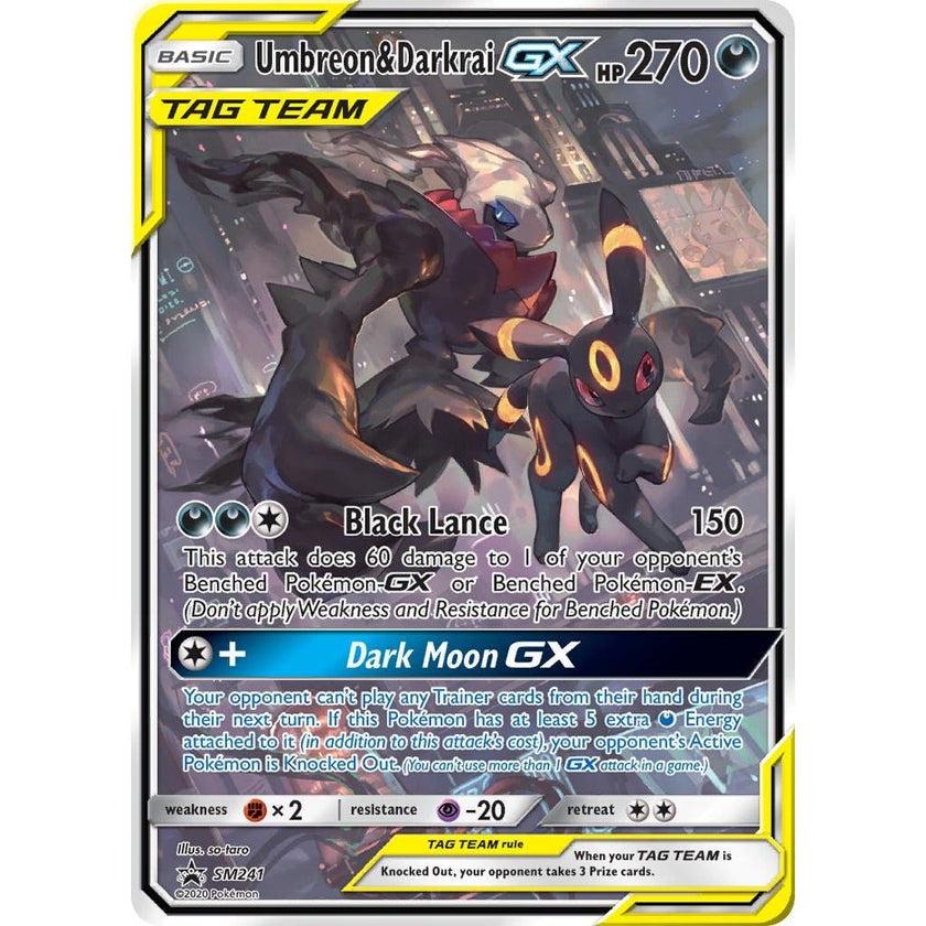 Umbreon & Darkrai GX - SM241 (SM241) (SMP)