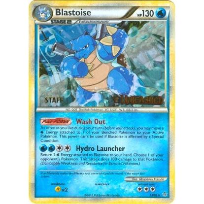 Blastoise - 13/95 (Prerelease) [Staff] (13/95) (PR)