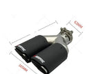 Y Model Compatible For Remus Exhaust  Pipe Tip Muffler Tips Carbon Fiber Stainless Steel Dual Outlet Tails Throat Rear Nozzle
