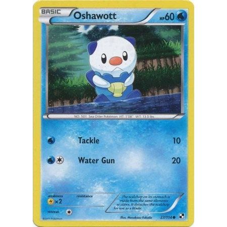 Oshawott - 27/114 (Cosmos Holo) (027/114) (PR)