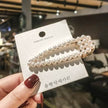 Elegant Pearl Bling Hair Clip