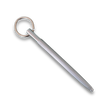 Sharpening Steel with Steel Ring, 6 inches