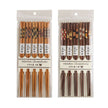 Japanese Artisan Chopsticks (5 Pairs)