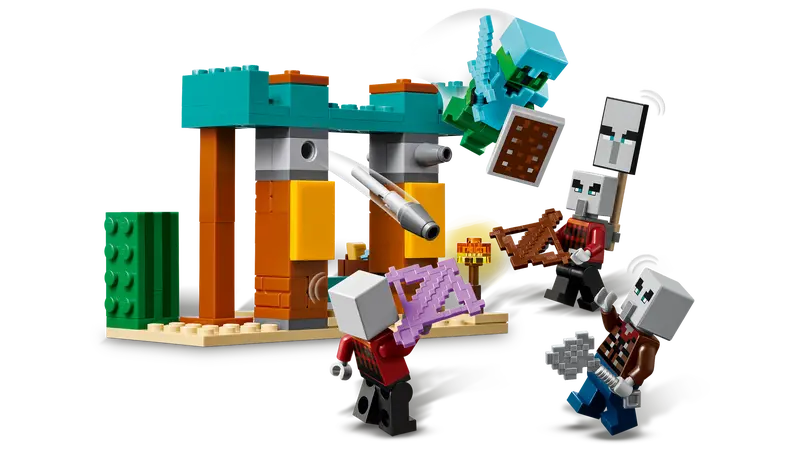 LEGO - 21267 - MINECRAFT - La patrouille du désert des Illagers - 105 pièces