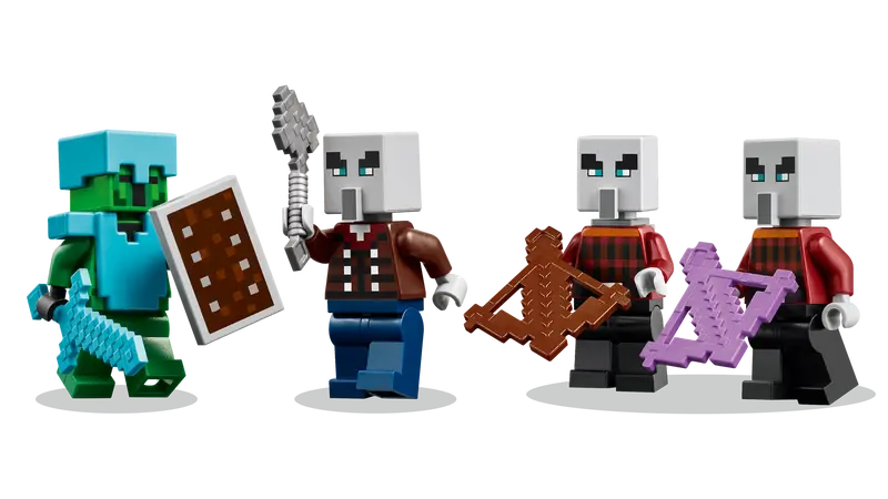 LEGO - 21267 - MINECRAFT - La patrouille du désert des Illagers - 105 pièces