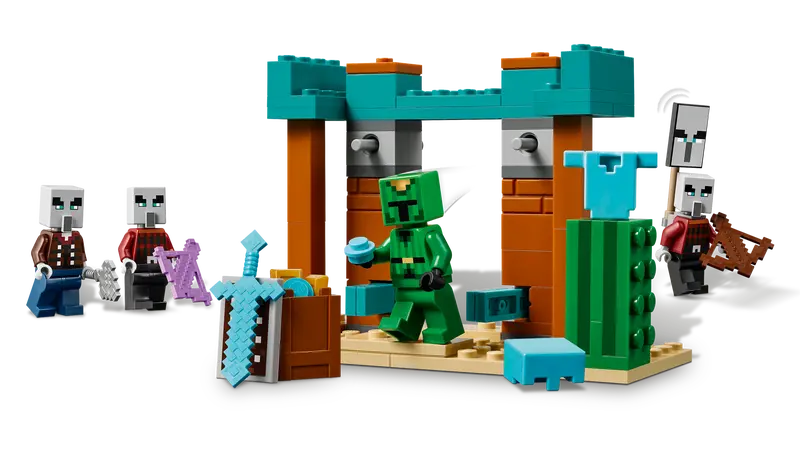 LEGO - 21267 - MINECRAFT - La patrouille du désert des Illagers - 105 pièces