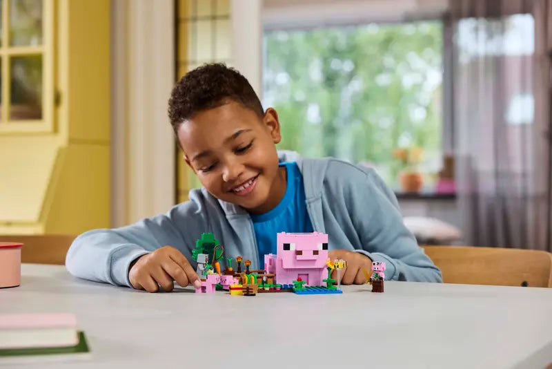 LEGO - 21268 - MINECRAFT - La maison du petit cochon - 238 pièces