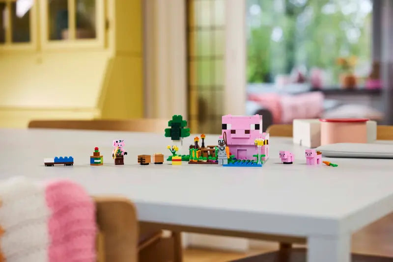 LEGO - 21268 - MINECRAFT - La maison du petit cochon - 238 pièces