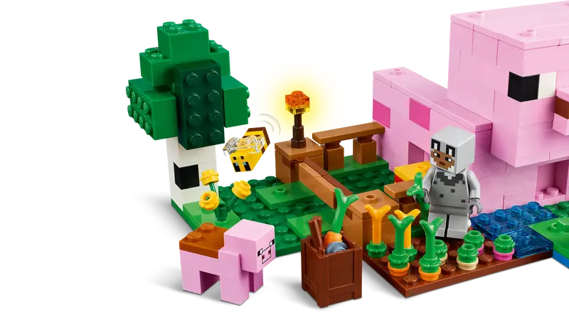 LEGO - 21268 - MINECRAFT - La maison du petit cochon - 238 pièces