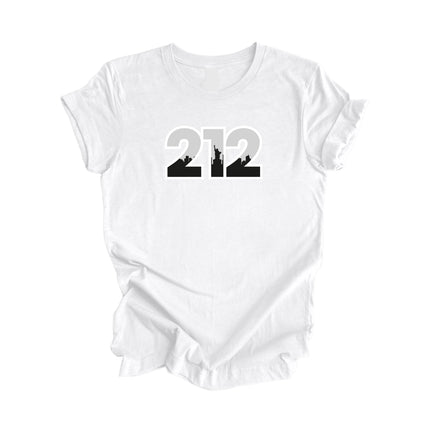 212 New York City USA Area Code City Skyline Gift - Unisex T-Shirt - Inspired X