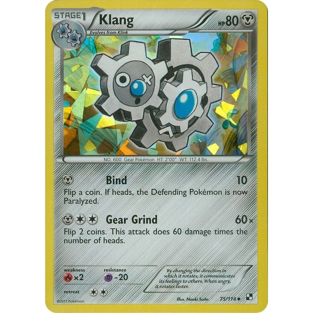 Klang - 75/114 (Cracked Ice Holo) (075/114) (BLE)