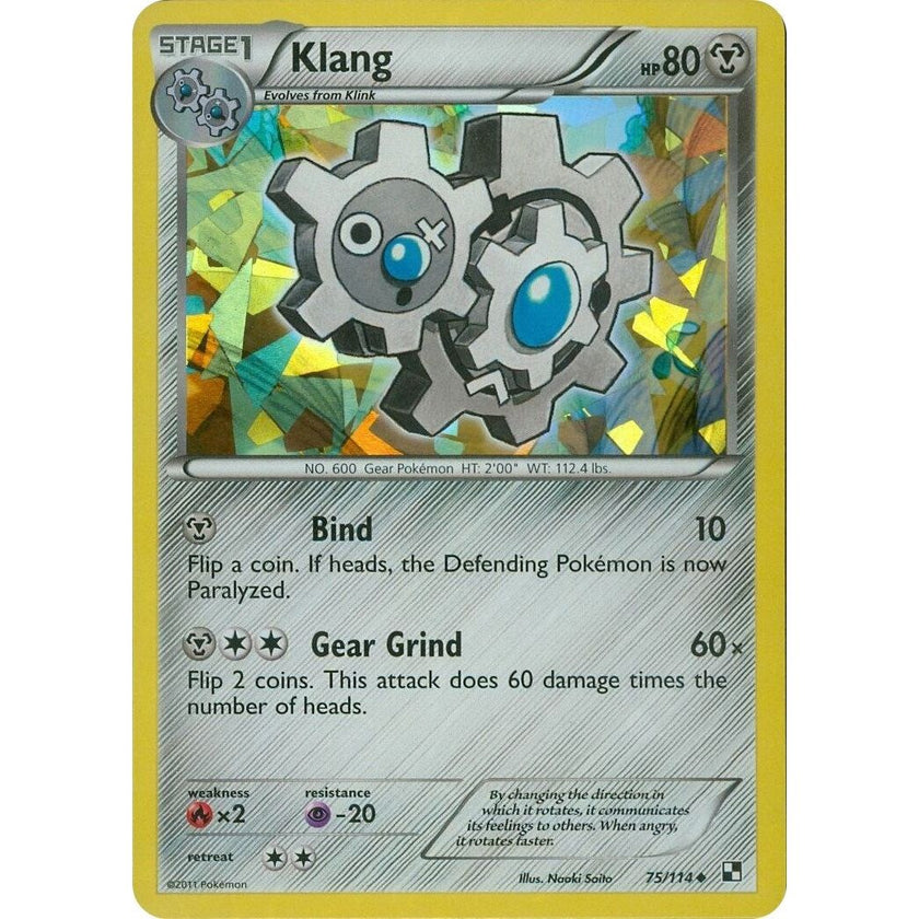 Klang - 75/114 (Cracked Ice Holo) (075/114) (BLE)