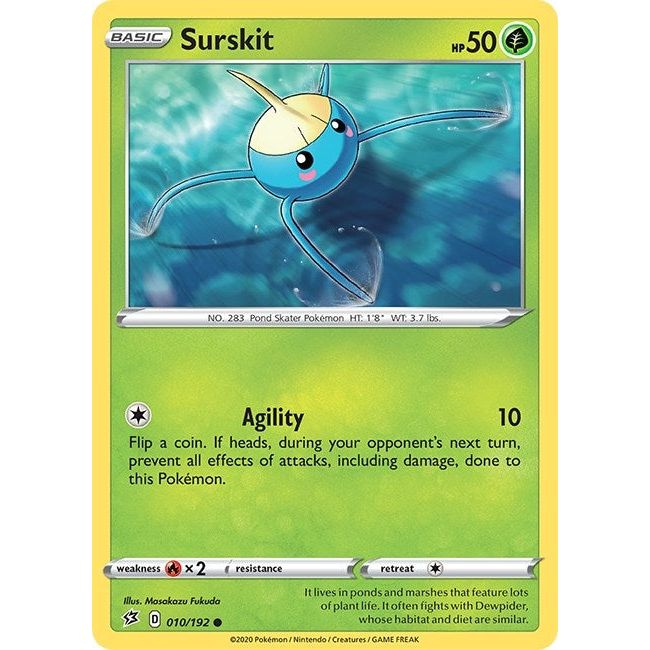 Surskit (010/192) (SWSH02)