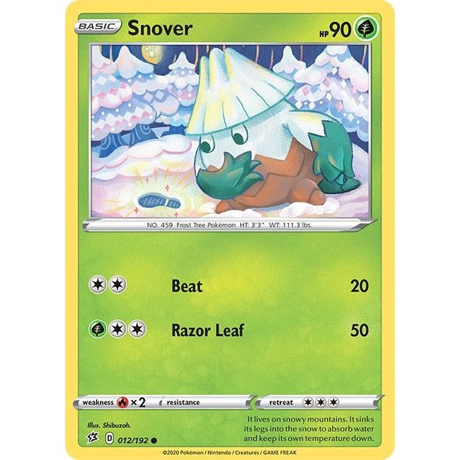 Snover (012/192) (SWSH02)