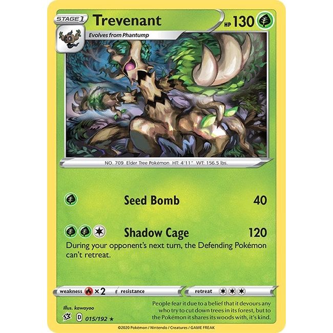 Trevenant (015/192) (SWSH02)