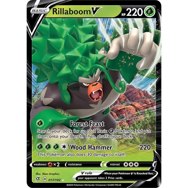 Rillaboom V (017/192) (SWSH02)
