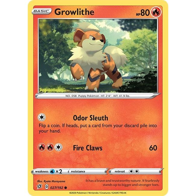Growlithe (027/192) (SWSH02)