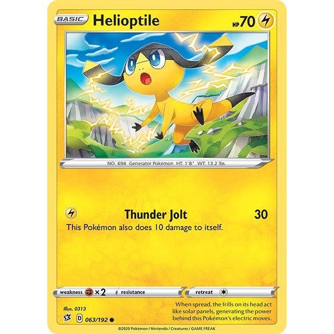 Helioptile (063/192) (SWSH02)
