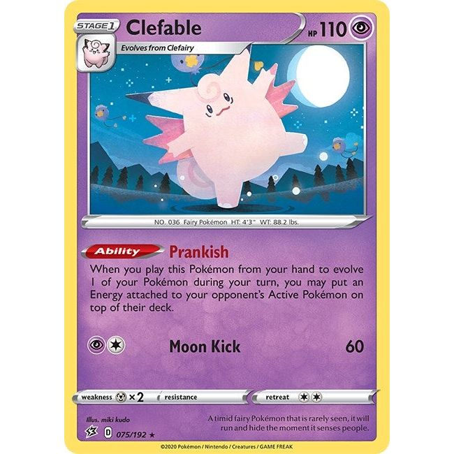 Clefable (075/192) (SWSH02)