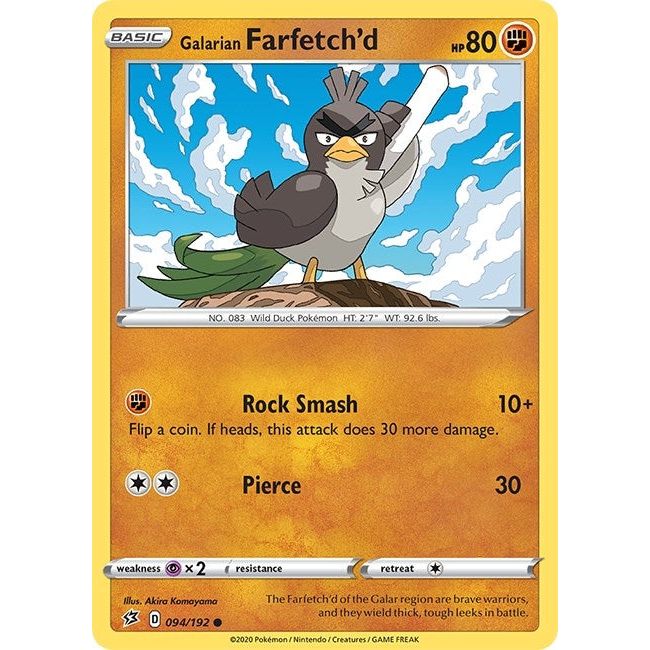 Galarian Farfetch'd (094/192) (SWSH02)