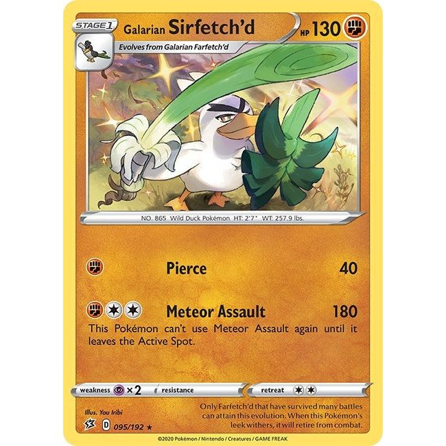 Galarian Sirfetch'd (095/192) (SWSH02)