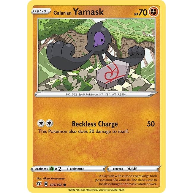 Galarian Yamask (101/192) (SWSH02)