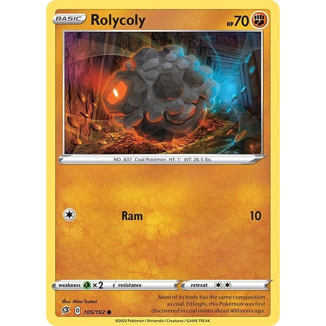 Rolycoly (105/192) (SWSH02)