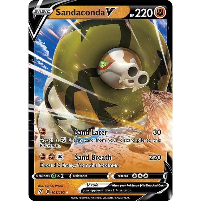 Sandaconda V (108/192) (SWSH02)