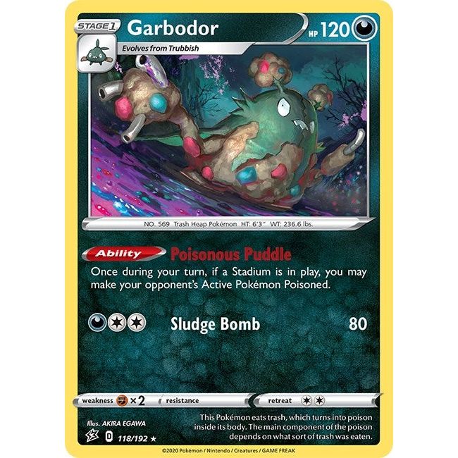 Garbodor (118/192) (SWSH02)
