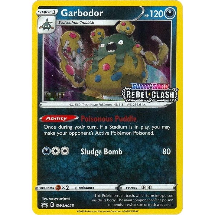Garbodor - SWSH025 (Prerelease) [Staff] (SWSH025) (SWSD)