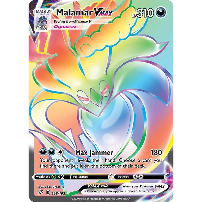 Malamar VMAX (Secret) (198/192) (SWSH02)