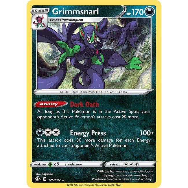 Grimmsnarl (125/192) (SWSH02)
